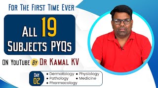 Rapid Revision Dermatology Physiology Pathology Pharma Medicine by Dr Kamal KV  Part  2 of 4 [upl. by Anyar]