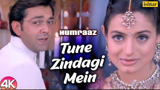 Tune Zindagi Mein  4K Video Humraaz  Bobby Deol amp Amisha Patel Udit Narayan Hindi Romantic Song [upl. by Sakul]