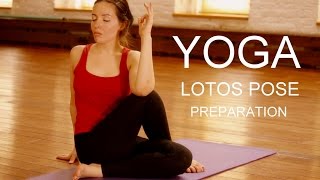 Preparation For Lotus Pose Padmasana  40 Minute Yoga Practice [upl. by Butler]