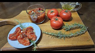 TOMATE SECO NA AIR FRAYER  RECEITAS DO CAMPO [upl. by Enirok]