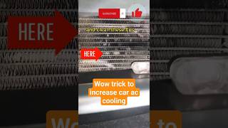 How to increase car ac cooling at home low cooling of car ac solution youtubeshorts howto cars [upl. by Kidd]