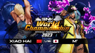 KOF XV  🇨🇳 XIAO HAI vs M 🇯🇵  SWC 2023 WINNER FINAL  THE KING OF FIGHTERS XV KOFXV KOF15 [upl. by Matthew]