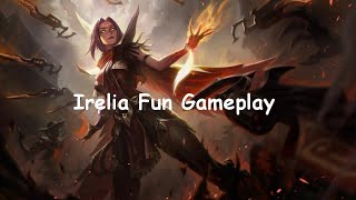 Irelia Fun Gameplay Wild Rift India 🇮🇳🥴 [upl. by Novyat]