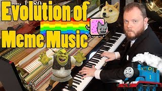 Evolution of Meme Music 1500 AD  2018 [upl. by Talley]