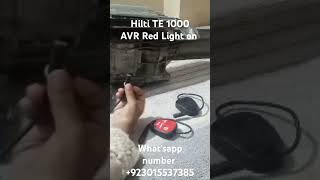 Hilti service reset tool red light on problem fix Hilti SRT reset tool [upl. by Miko]