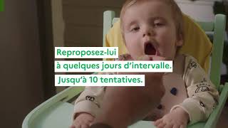 Diversification alimentaire tuto4  que faire si mon bébé refuse de manger un aliment [upl. by Alled]