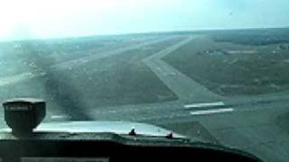 C172P Landing at Eglin AFB [upl. by Assirehs]