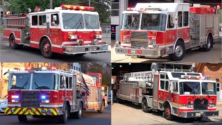 Trenton Fire Department Response Compilation [upl. by Jennee687]