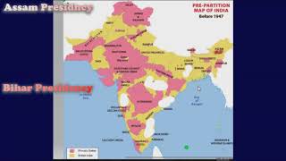 Formation of Indias states since independance with timeline  Part 01 [upl. by Ivan]