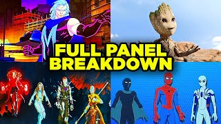 Marvel SDCC Breakdown SpiderMan Marvel Zombies I Am Groot amp XMen 97 [upl. by Drucilla566]