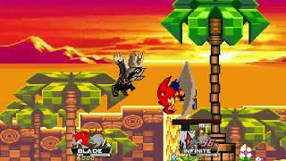 CMC Sonic Tournemant Part 1 Infinite Vs Blade [upl. by Anirazc729]