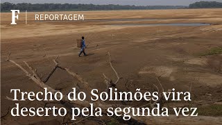 Reportagem da Folha reencontra pescador que caminhou por trecho seco do Solimões [upl. by Eiramanig]