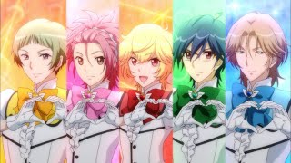 Binan Koukou Chikyuu Boueibu Love  Transformations HD [upl. by Ordnaxela]