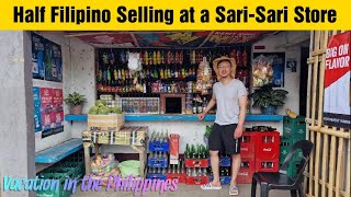 SariSari Store in the Philippines my selling experience  Ang Aking Unang Karanasan sa Pagbebenta [upl. by Eylatan412]