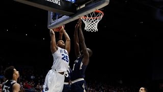 Mt St Marys vs New Orleans Dunk by Travin Thibodeaux [upl. by Eberta]