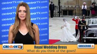 Royal Wedding Dress  Did you like Kate Middletons gown [upl. by Hamilah]