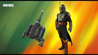 FORTNITE Boba Fett Gameplay  No Commentary [upl. by Auqinu]