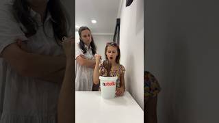 Короче говоря Алинка ест много Nutella shorts funny [upl. by Grieve]