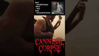 【デスメタルGt】Cannibal Corpse  Devoured by VerminGuitar Cover [upl. by Miller]