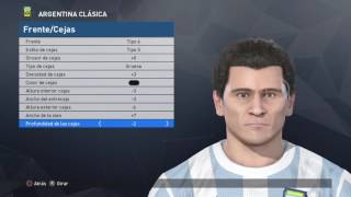 Adolfo PEDERNERA pes 2017 Classic Argentina [upl. by Gardal566]