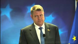 Iohannis intrerupt de tigani [upl. by Tad]