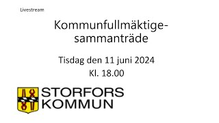 Storfors Kommunfullmäktige [upl. by Raynah]