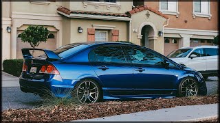 HOW TO INSTALL FD2 TYPE R SIDE SKIRTS ON FA5 8th Gen Civic [upl. by Toulon888]