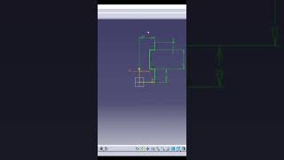 Practice design 5 in catia v5 3dmodel 3dmodeling engineering catiav5tutorial catiav5 shorts [upl. by Lia]