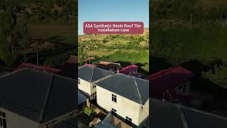 ASA Synthetic Resin Roof Tile installation case pvcroofsheet syntheticresintile [upl. by Anelak]