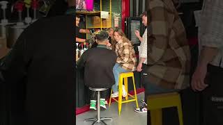 Crazy Broken Bar Stool Prank shorts youtubeshorts viral funny prank [upl. by Maxima989]