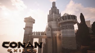 Conan Exiles  The White Tower Speed Build [upl. by Beth]