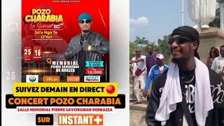 Spot SUIVEZ INSTANTDemain en Direct🔴 CONCERT Pozo Charabia MÉMORIAL PIERRE SAVORGNAN DE BRAZZA [upl. by Adnovahs504]