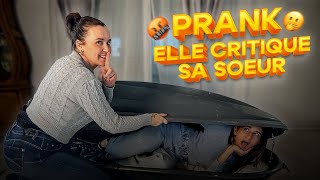 PRANK elle critique sa Soeur la réaction est folle 🤪 [upl. by Oswald]