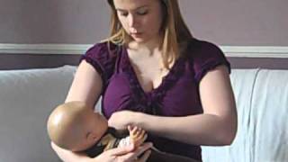 Lift Up Breastfeeding Technique [upl. by Jarrell]