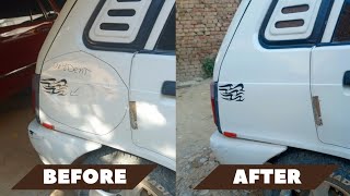 Alto Car Deep Dry Dent Repair Before After Best Work [upl. by Oirretno]