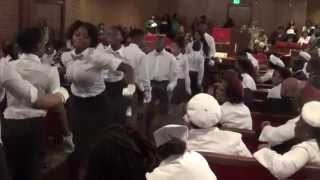 First Baptist Church of Cherry Hill Youth Ushers March With A Purpose [upl. by Hnad378]