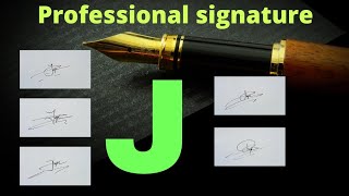 J signature  J signature style  How to do j Signature [upl. by Riem]