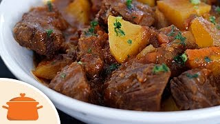 Como Fazer Carne de Panela com Batata  Receita Prática [upl. by Baldwin]