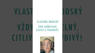 Vlastimil Brodský  Nezapomenutelný a jedinečný upoutávka [upl. by Larok244]