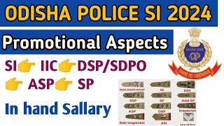 Odisha police SI Salary in hand  Promotion  Odisha police SI syllabus 2024  Odisha police [upl. by Winther551]