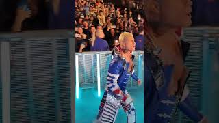 CODY RHODES WOAHHH WWE CLASH AT THE CASTLE ENTRANCE GLASGOW 2024 wwe wrestling glasgow [upl. by Avihs]