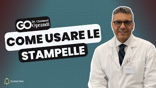 Come utilizzare le stampelle [upl. by Eseryt]