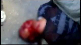 Amateur video shows victim of Latakia shooting [upl. by Yraeht]