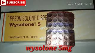 Wysolone tablet के बारे में पूरी जानकारी prednisolone tablet uses Benefits in Hindi [upl. by Ahcas]