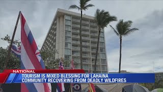 Tourism is mixed blessing for Lahaina community recovering from deadly wildfires [upl. by Sorrows420]