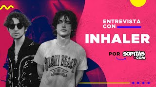 Entrevista  Elijah Hewson y Ryan McMahon de Inhaler nos hablan de su música y su regreso a México [upl. by Lucky]