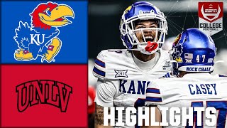 Guaranteed Rate Bowl Kansas Jayhawks vs UNLV Rebels  Full Game Highlights [upl. by Noelopan]