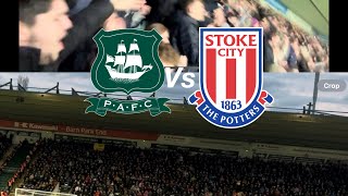 Plymouth argyle vs Stoke city 21 97th minute LIMBS and carnage [upl. by Norac]