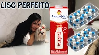 NUNCA  você vai fazer outra PROGRESSIVA NO CABELO Super LISO [upl. by Judie]