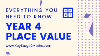 Year 4 Place Value  everything you need to know [upl. by Asehr748]